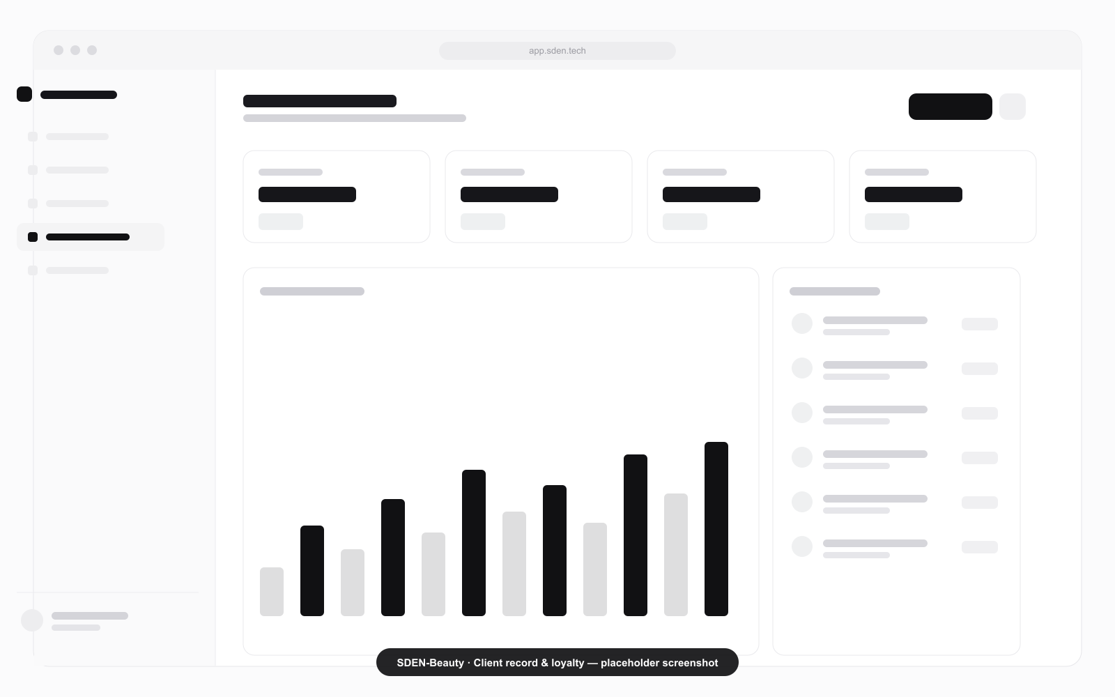 Client record and loyalty